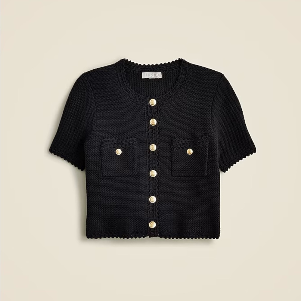 J. Crew Cream Knit Sweater